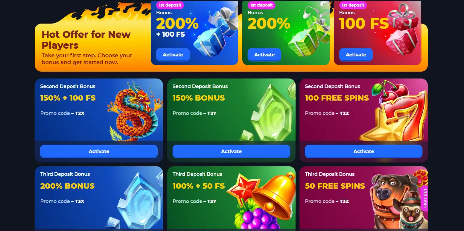 tycoonwin casino bonuses