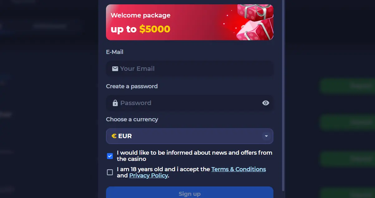 tycoonwin casino registration